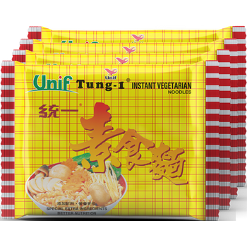 Unif Tung-1 Vegetarian Noodle 4 Sachet 85g