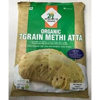 24 Mantra Organic 7grain Methi Atta 1kg