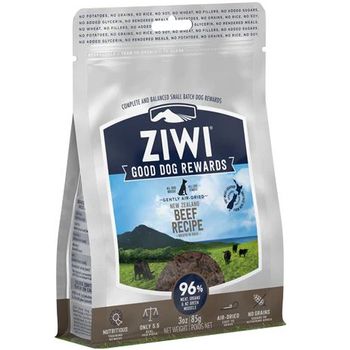 Ziwi Peak Dog Treat Good Dog Rewards Beef 85g