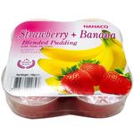 Nanaco Strawberry And Banana Blended Puding Jelly 4pcs 432g