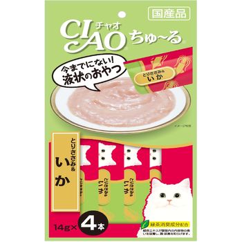 Ciao Churu Cat Treats Chicken Fillet Squid