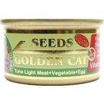 Seeds Golden Cat Canned Food Tuna Light Meat Vegetables And Egg 80g