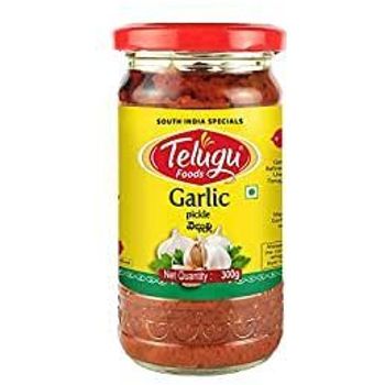 Telugu Foods Garlic Pickle 300g