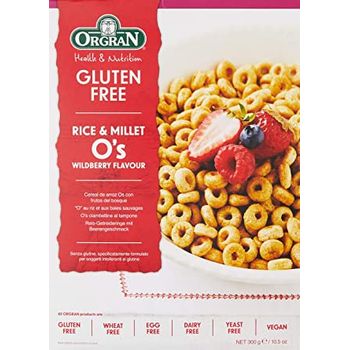 Orgran Rice O's Wild Berry Flavour 300g