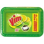 Vim Dishwash Bar Lemon Tub With Power Of 100 Lemon 500g