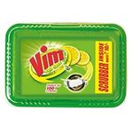 Vim Dishwash Bar Lemon Tub With Power Of 100 Lemon 500g
