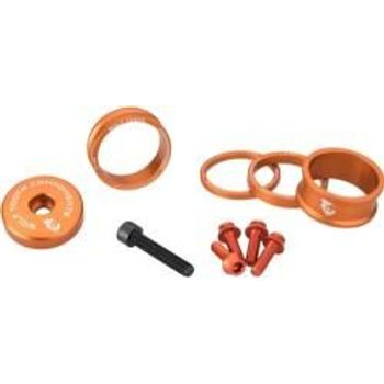 Wolf Tooth Bling Kit Headset Spacer Kit Orange 17g