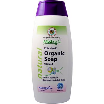 The House of Mistry Potenised Organic Liquid Soap with Vitamin E 200ml