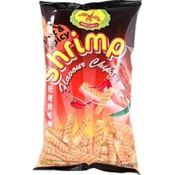 Dragonfly Shrimp Chips Hot Spicy 7.3oz
