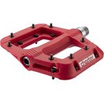 Race Face Chester Pedals Platform Composite 9/16" Red