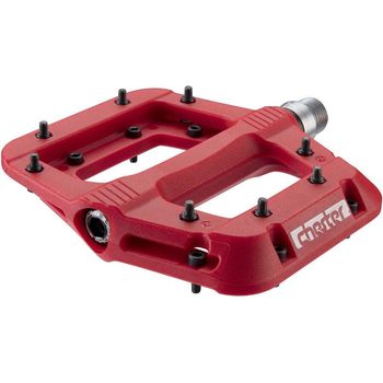 Race Face Chester Pedals Platform Composite 9/16" Red