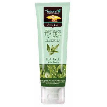 Herborist Facial Cleansing Foam With Tea Tree Extract 80g