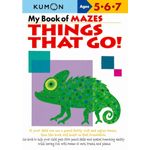 Kumon My Book Of Mazes Things That Go
