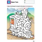 Kumon My Book Of Mazes Things That Go