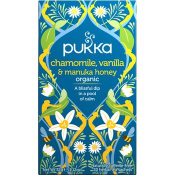 Pukka Chamomile Vanilla Manuka Honey Tea 20 Bags