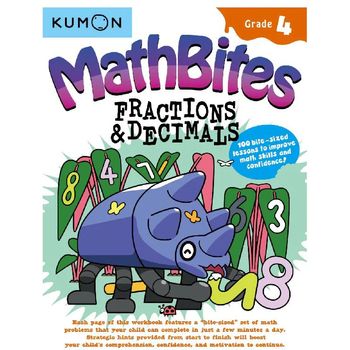 Kumon Mathbites Grade 4: Fraction & Decimals