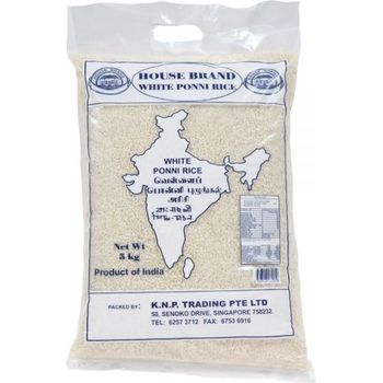 House Brand White Ponni Rice 5kg