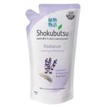 Shokubutsu Body Wash Refill Radiance Calming And Whitening Lavender And Rosemary 600ml