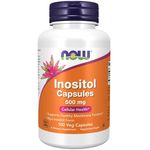 Now (Foods) - Cellular Health, Inositol 500mg (100 veggie capsules)