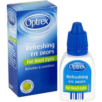 Optrex Eye Drops 10ml Soothes Cools And Refreshes Tired And Sore Eyed