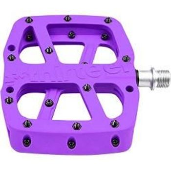 E-Thirteen Base Composite Platform Pedals Pair Eggplant