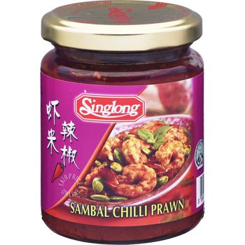 Sing Long Sambal Chilli Prawn 230g