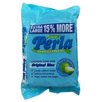 Perla Laundry Bar Blue Cut Up 110g