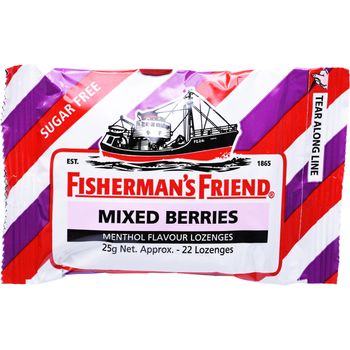 Fisherman's Friend Sugar Free Mixed Berries