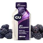 GU Energy Original Sports Nutrition Energy Gel Jet Blackberry 8 Count