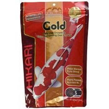 Hikari Gold Color Enhancing Pellet Fish Food for Koi and Pond Fishes 500g
