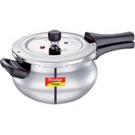 Prestige Svachh Deluxe Alpha Steel Outer Lid Pressure Cooker 3l