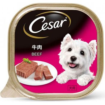 Cesar Beef Pate Dog Food 100g