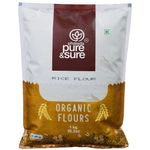 Pure and Sure Organic Rice Flour 500g