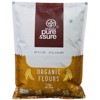 Pure and Sure Organic Rice Flour 500g