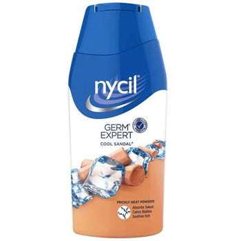 Nycil Germ Expert Prickly Heat Powder - Cool Sandal, 50g