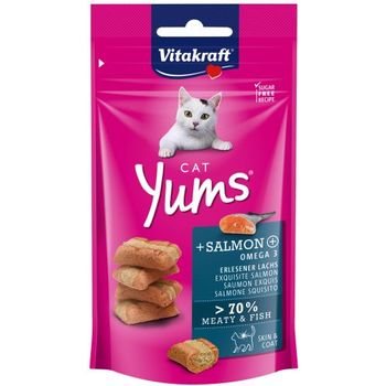 Vitakraft Cat Yums Salmon And Omega 3 40g