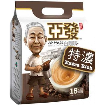 Ah Huat White Coffee Extra Rich 15s X 40g