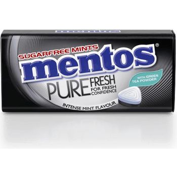 Mentos Pure Fresh Tin Intense Mint 35g