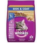 Mars Whiskas Dry Skin And Coat Chicken And Salmon 1.1kg