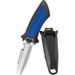 TUSA FK-11 Mini Knife Blunt Tip Cobalt Blue