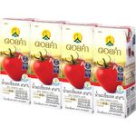 Doikham 99 Percent Tomato Juice 200ml Pack Of 4