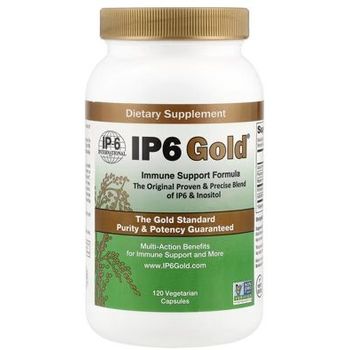IP-6 International (IP6 Gold) - Immune Support Formula, Multi Action Blend (120 veggie capsules) | Exp: 10/2025