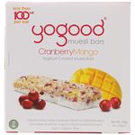 Yogood Cranberry Mango Muesli Bar 138g