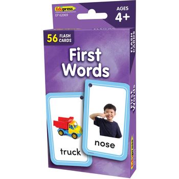 Teacher Created Resources First Words Flash Cards