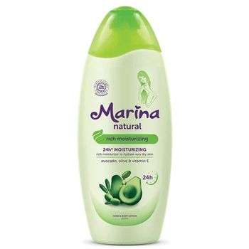 Marina Hand And Body Lotion Natural 24h Rich Moisturizing 500ml