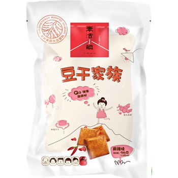 Vegetarian Town Spicy Bean Curd Snack 96g