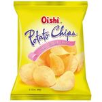 Oishi Natural Potato Chips Plain Salted 60g