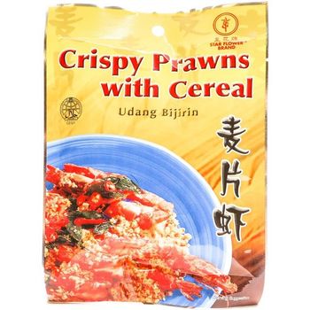 Star Flower Crispy Prawns With Cereal 85g