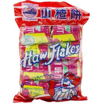Train Haw Flakes 10 Packet 70g