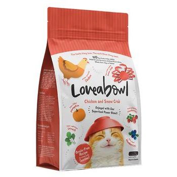 Loveabowl Cat Food Chicken & Snow Crab 4.1kg